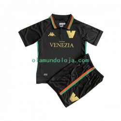 Camisola Venezia Criança Equipamento Primeiro 2022-2023 Manga Curta